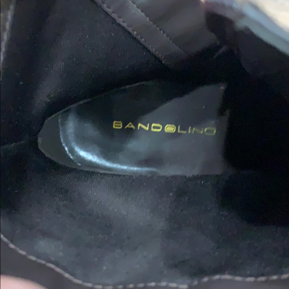 Bandolino dark brown leather ankle boots - Picture 7 of 8